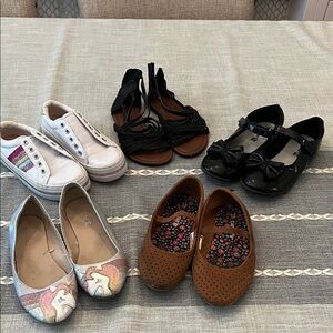 Black Mary Jane Kids Shoes